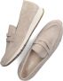 Gabor Beige Suède Loafers Stijlvolle Comfortabele Schoenen Beige Dames - Thumbnail 1