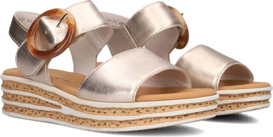 GABOR Sandalen Dames 550.2 Maat: 42 5 Materiaal: Leer Kleur: Beige