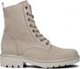 Gabor 736.1 Veterboots Laarzen Met Veters Dames Beige - Thumbnail 1