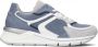 Gabor 86.585 86.585.36 Blauw combi sneaker wijdte H - Thumbnail 1