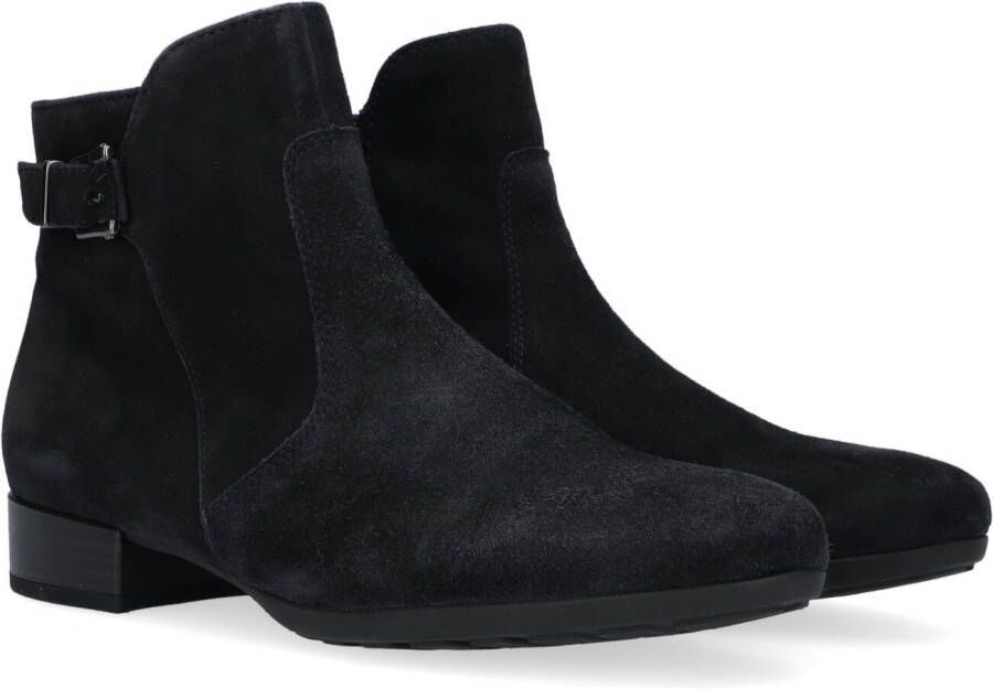 Gabor 714 Enkellaarsjes Enkelboots met rits Dames Blauw