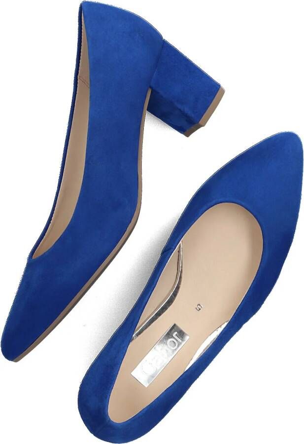 GABOR Pumps Dames 450 Maat: 42 5 Materiaal: Suède Kleur: Blauw