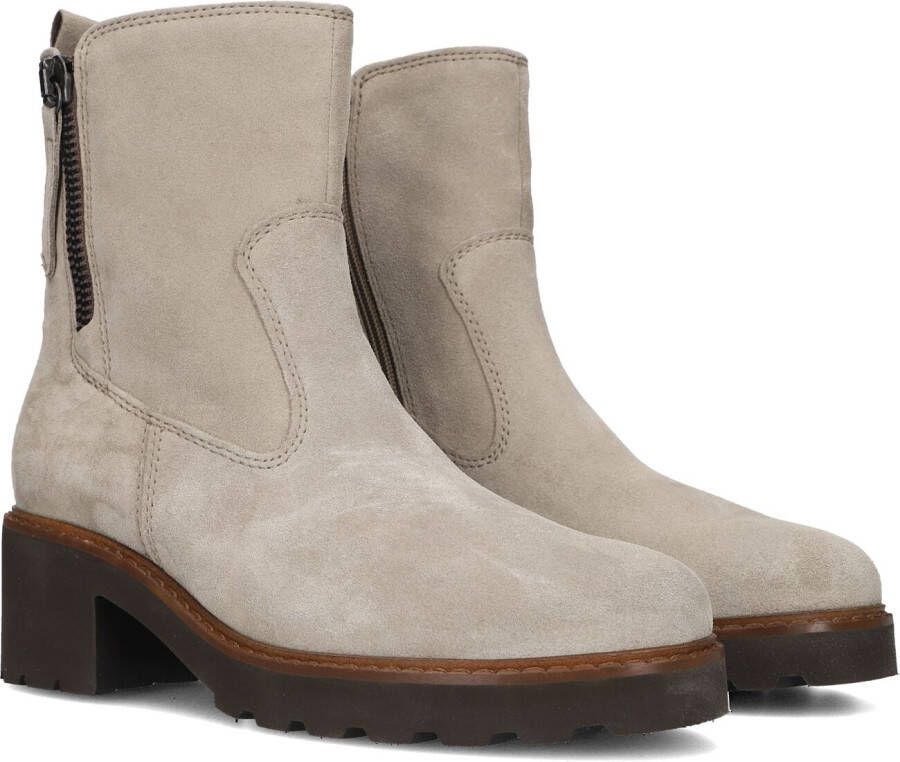 GABOR Enkelboots Dames 631.1 Maat: 37 Materiaal: Suède Kleur: Taupe