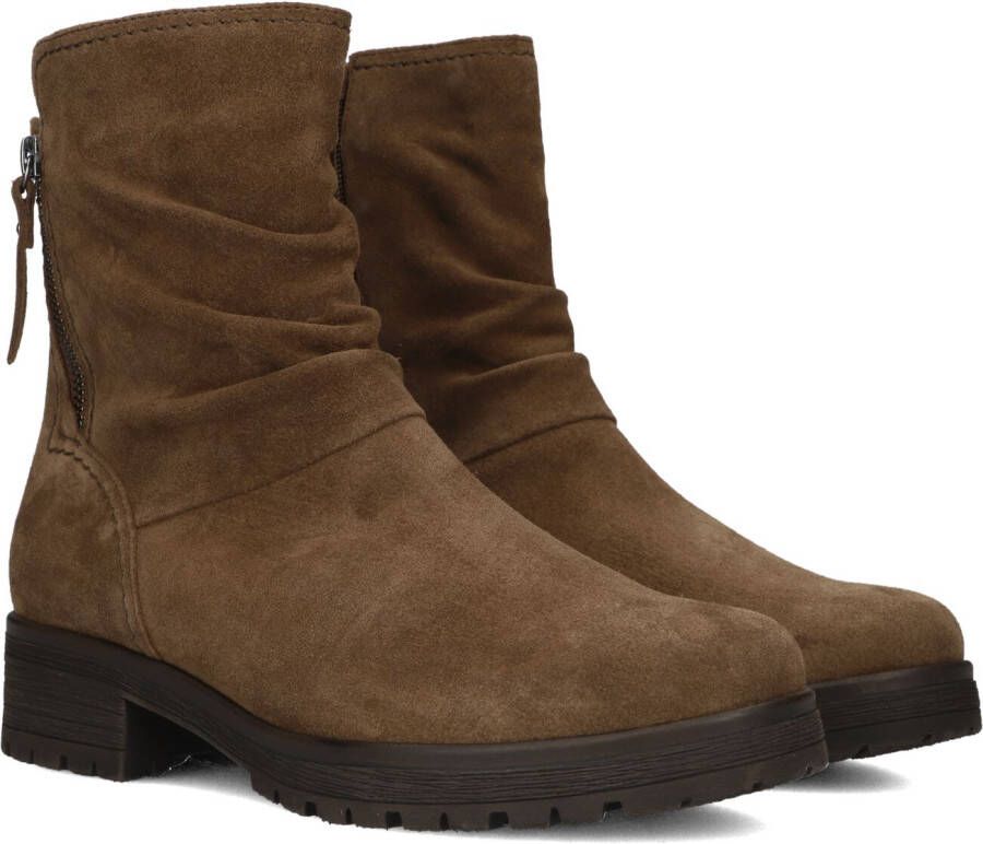 GABOR Enkellaarsjes Dames 092 Maat: 42 Materiaal: Suède Kleur: Bruin