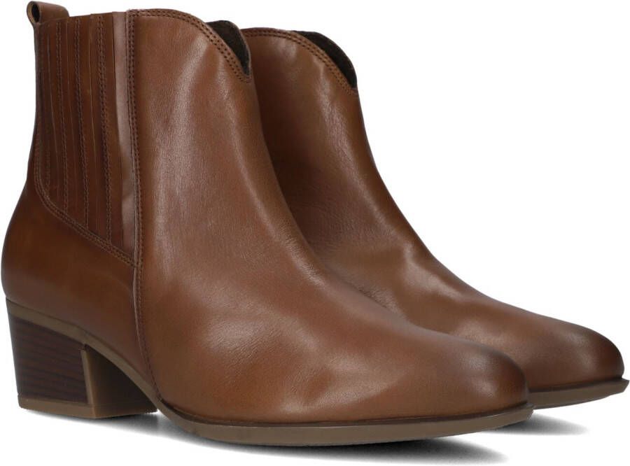 GABOR Enkellaarsjes Dames 682 Maat: 36 Materiaal: Leer Kleur: Camel