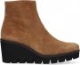 Gabor 780.1 Enkellaarsjes Enkelboots met rits Dames Cognac - Thumbnail 5