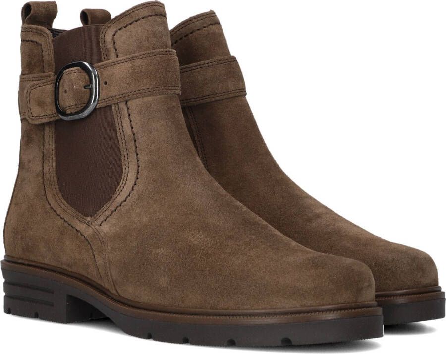 Gabor 653.1 Enkellaarsjes Enkelboots met rits Dames Cognac