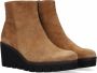 Gabor 780.1 Enkellaarsjes Enkelboots met rits Dames Cognac - Thumbnail 4