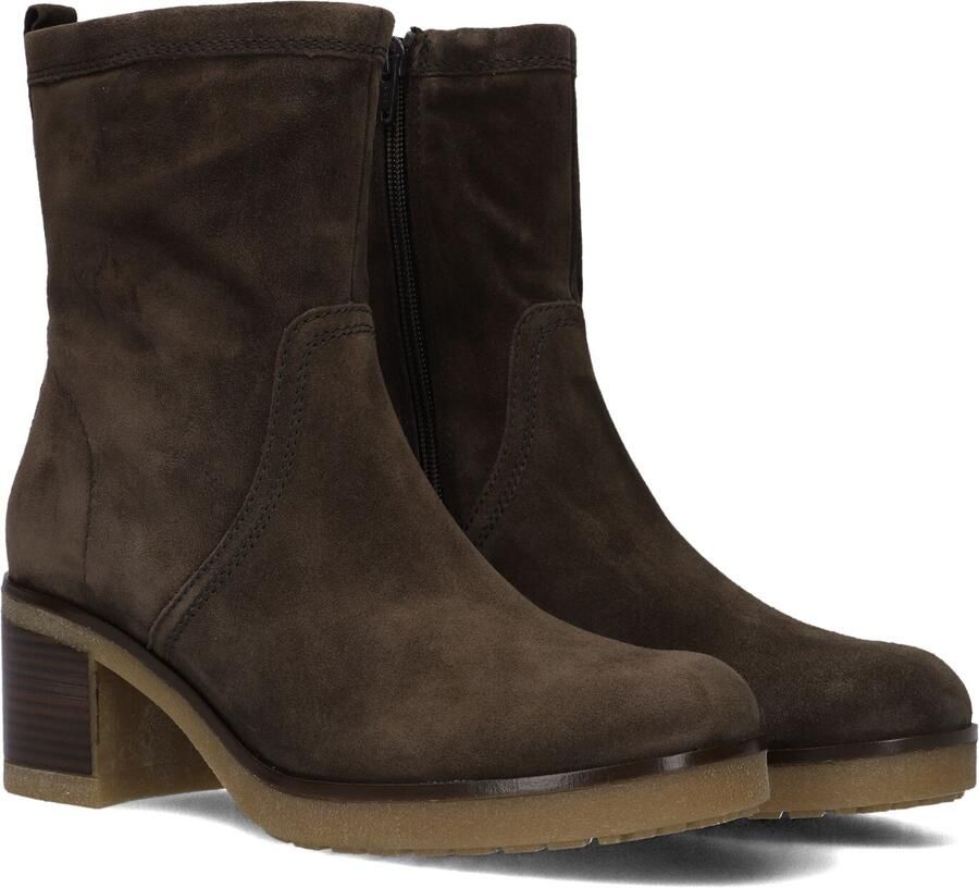 GABOR Enkellaarsjes Dames 851 Maat: 39 Materiaal: Suède Kleur: Bruin