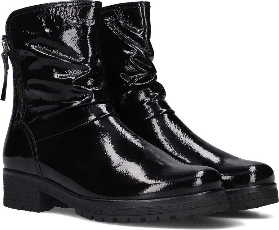 GABOR Enkellaarsjes Dames 092 Maat: 40 5 Materiaal: Lakleer Kleur: Zwart