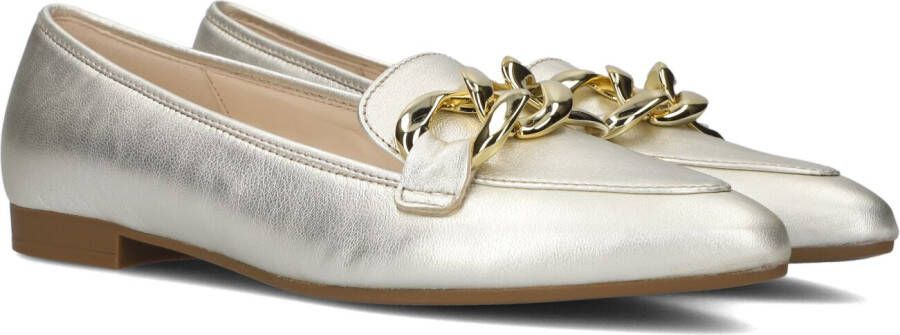 GABOR Loafers Dames 301 Maat: 41 Materiaal: Suède Kleur: Goud