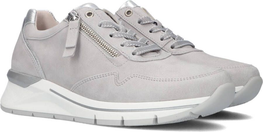 GABOR Lage Sneakers Dames 587 Maat: 39 Materiaal: Suède Kleur: Grijs