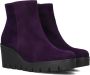 Gabor 780.1 Enkellaarsjes Enkelboots met rits Dames Paars - Thumbnail 1