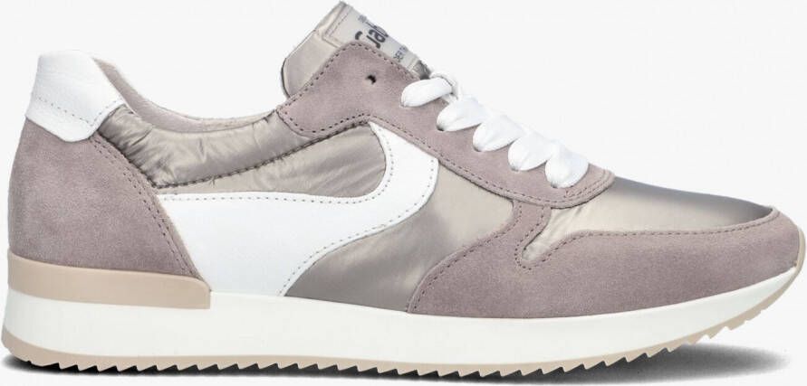 Gabor Beige Leren & Textiel Sneakers Beige Dames