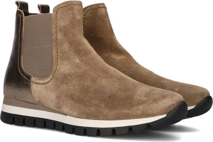 Gabor 451 Chelsea boots Enkellaarsjes Dames Taupe