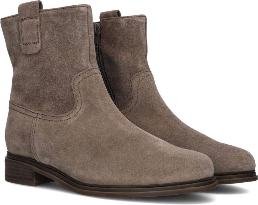 Gabor 790.1 Enkellaarsjes Enkelboots met rits Dames Taupe