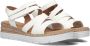 Gabor Witte Leren Sandalen Stijlvol Model White Dames - Thumbnail 1