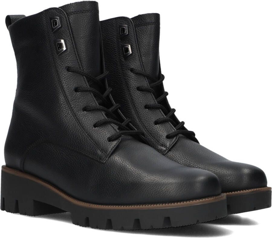 GABOR Veterboots Dames 055 Maat: 36 Materiaal: Leer Kleur: Zwart