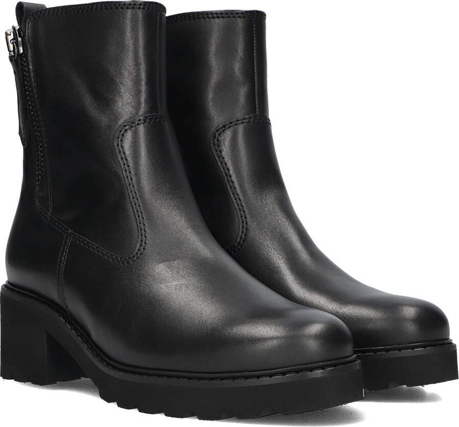 GABOR Enkelboots Dames 631.1 Maat: 43 Materiaal: Leer Kleur: Zwart