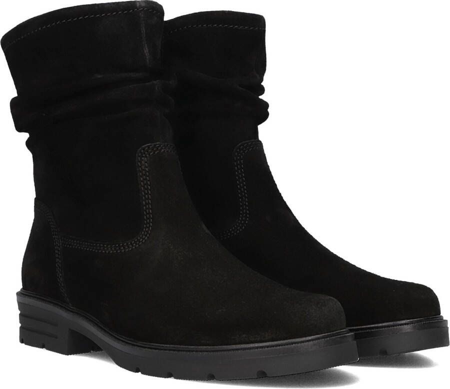 GABOR Enkelboots Dames 655 Maat: 43 Materiaal: Suède Kleur: Zwart