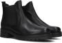 Gabor Zwarte Chelsea Boots Trendy Stijl Black Dames - Thumbnail 1