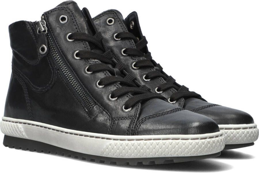 Zwarte hoge dames discount sneakers