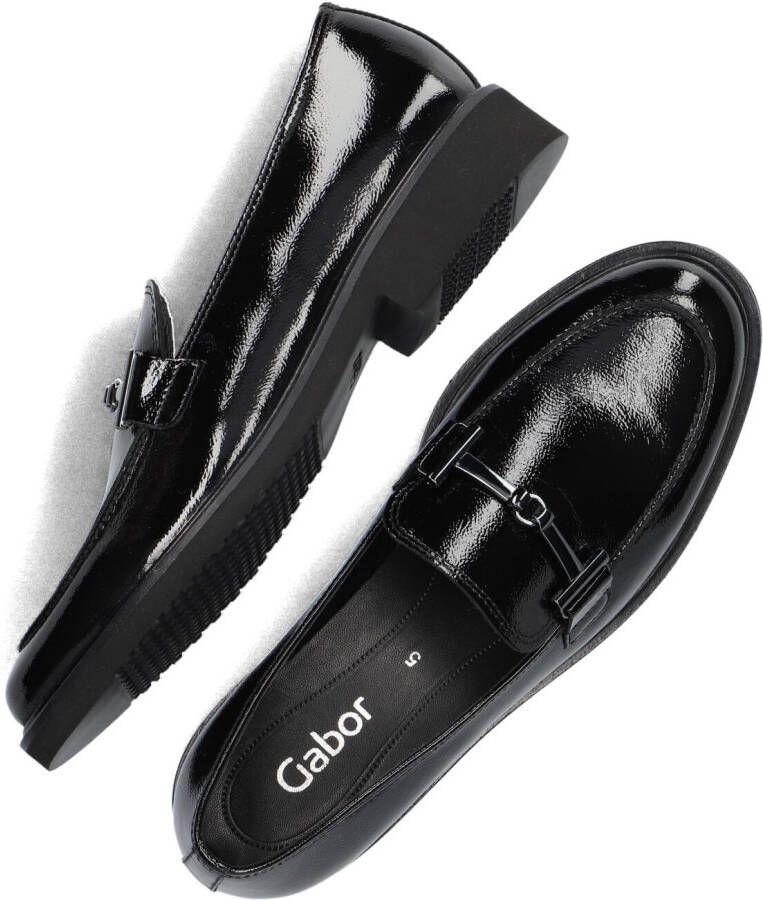 GABOR Loafers Dames 211 1 Maat: 37 5 Materiaal: Leer Kleur: Zwart