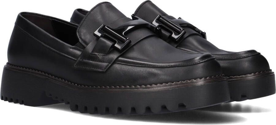 GABOR Loafers Dames 452 Maat: 39 Materiaal: Leer Kleur: Zwart