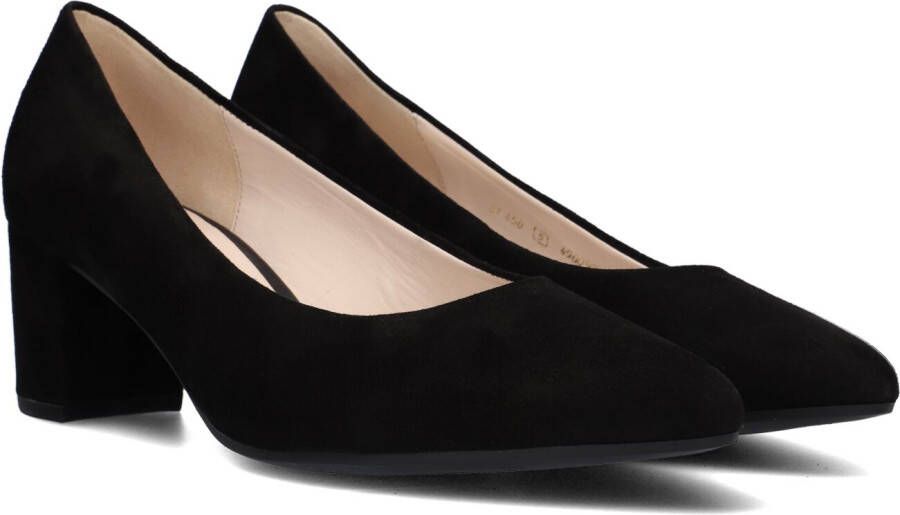 GABOR Pumps Dames 450 Maat: 39 Materiaal: Suède Kleur: Zwart