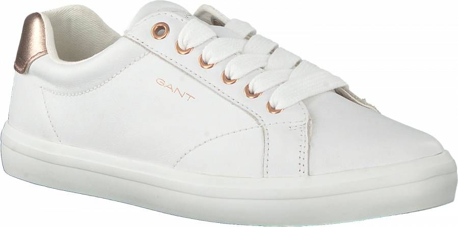 Gant Seaville Lage sneakers Leren Sneaker Dames Wit