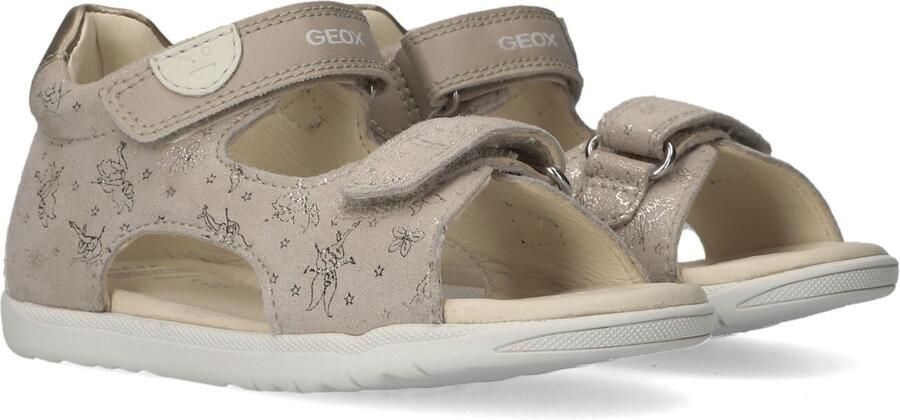 GEOX SANDAL MACCHIA DREUMES Sandalen BEIGE PLATINA