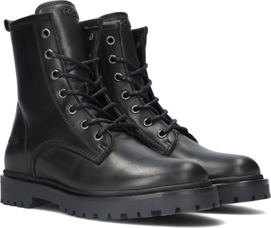 Leugen Beter Geboorteplaats Giga G4030 Veterboots Laarzen Met Veters Meisjes Zwart - Schoenen.nl