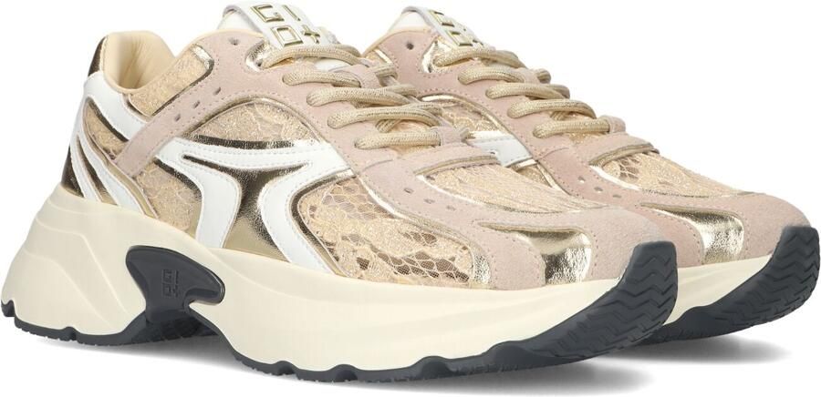 GIO+ Sneakers Dames Dalia Maat: 36 Materiaal: Leer Kleur: Beige