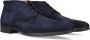 Giorgio Amalfi Schoen Suede Navy Schoen cm Suede Heren Veterschoenen - Thumbnail 1