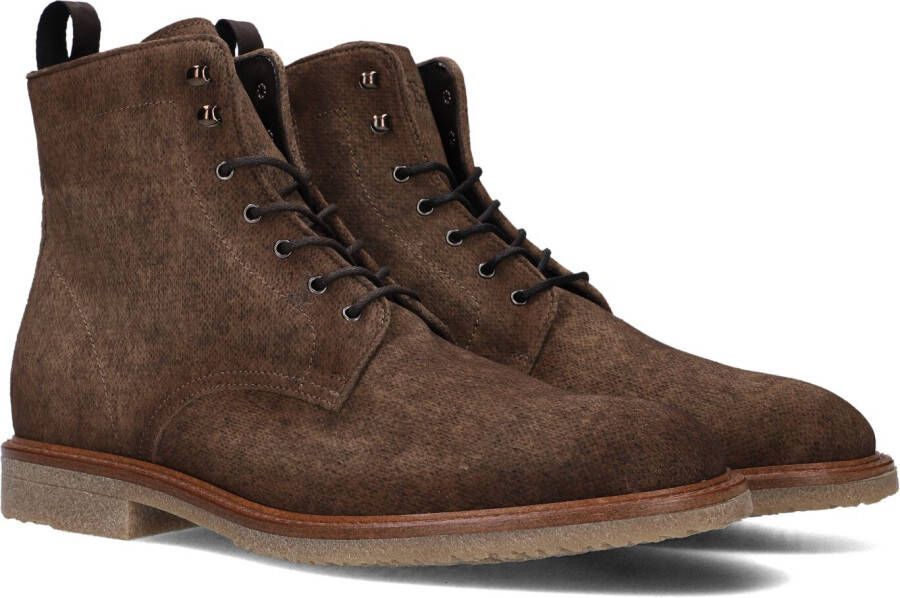 GIORGIO Veterboots Heren 36402 Maat: 40 Materiaal: Suède Kleur: Bruin