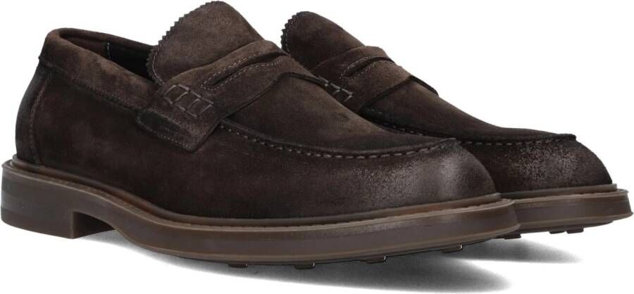 GIORGIO Loafers Heren 16110 Maat: 46 Materiaal: Suède Kleur: Bruin