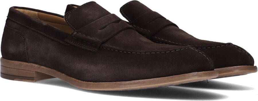 Giorgio Klassieke Loafer in Suède Bruin Brown Heren