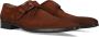 Giorgio Amalfi Schoen Monk Strap Cognac Schoen cm Suede Leer Heren - Thumbnail 1