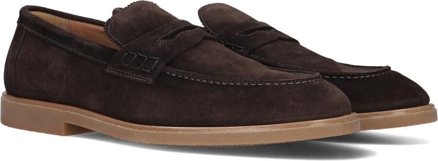 GIORGIO Instappers Heren He92701-03 Maat: 40 Materiaal: Suède Kleur: Bruin
