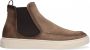 Giorgio Taupe Suede Chelsea Boots Elegant Design Beige Heren - Thumbnail 1