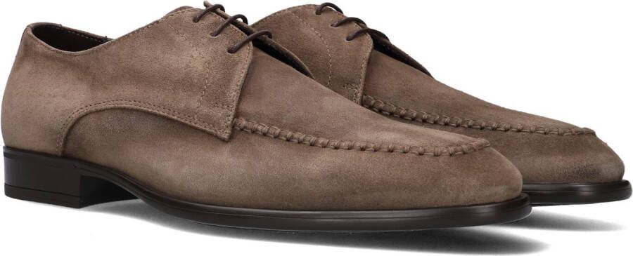 GIORGIO Nette Schoenen Heren 79418 Maat: 42 Materiaal: Suède Kleur: Taupe