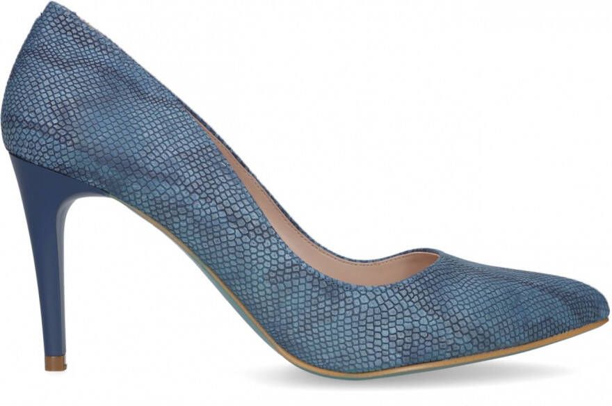 Giulia Pumps Blauw Imitatieleer 140306 Dames Kunstleer