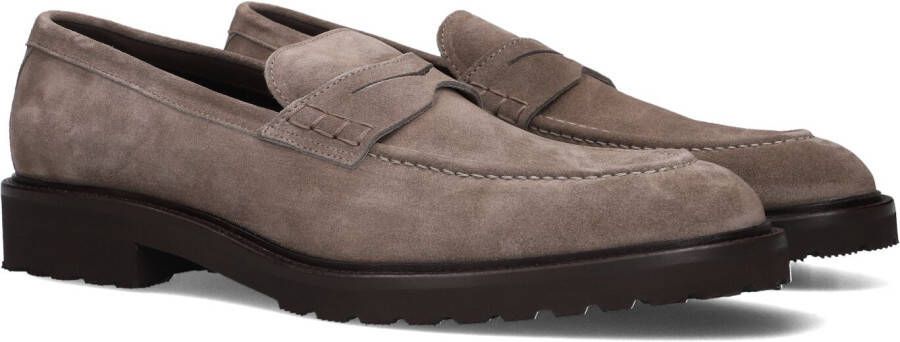 GREVE Loafers Heren Cabernet 4334 Maat: 42 Materiaal: Suède Kleur: Taupe