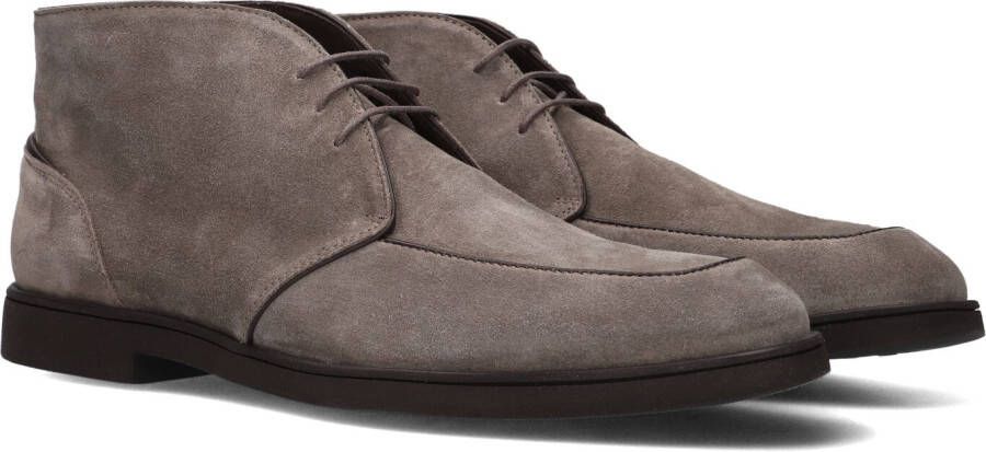 GREVE Veterschoenen Heren Tufo 1517 Maat: 43 5 Materiaal: Suède Kleur: Taupe