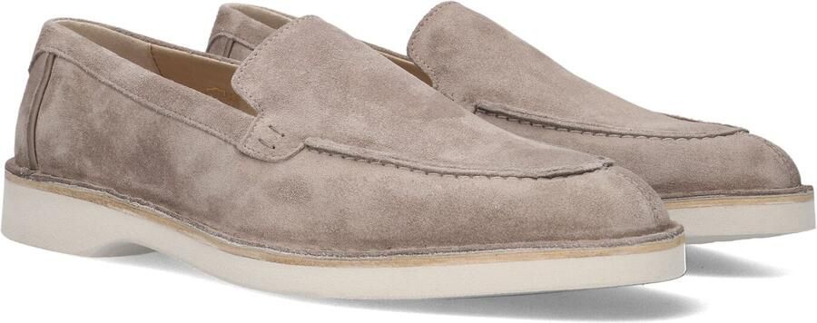 GREVE Loafers Heren Vito Maat: 47 Materiaal: Suède Kleur: Taupe