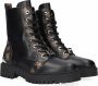 GUESS Omala Veterboots Laarzen Met Veters Dames Zwart - Thumbnail 4