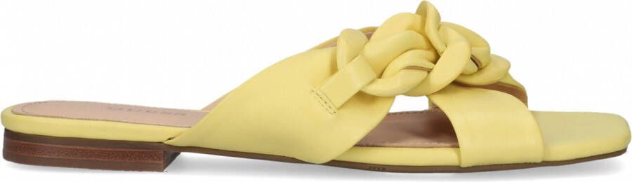 Guess Comfortabele Pantoffels voor Dagelijks Gebruik Yellow Dames