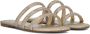 Guess Sprankelende Strass Tadem Slippers voor Zomer Yellow Dames - Thumbnail 1