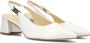 Guess Elegante witte slingbacks voor dames White Dames - Thumbnail 1