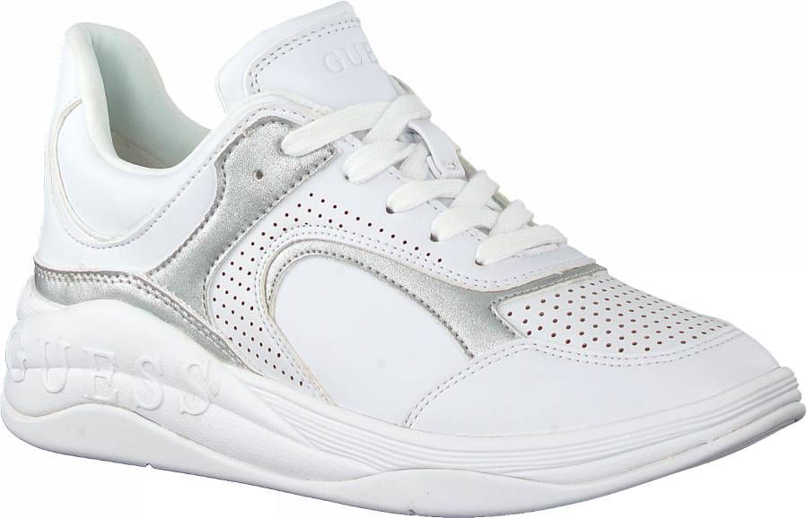 GUESS Dames Lage sneakers Saucey Wit